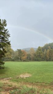 Rainbow at Lost Indian Camp