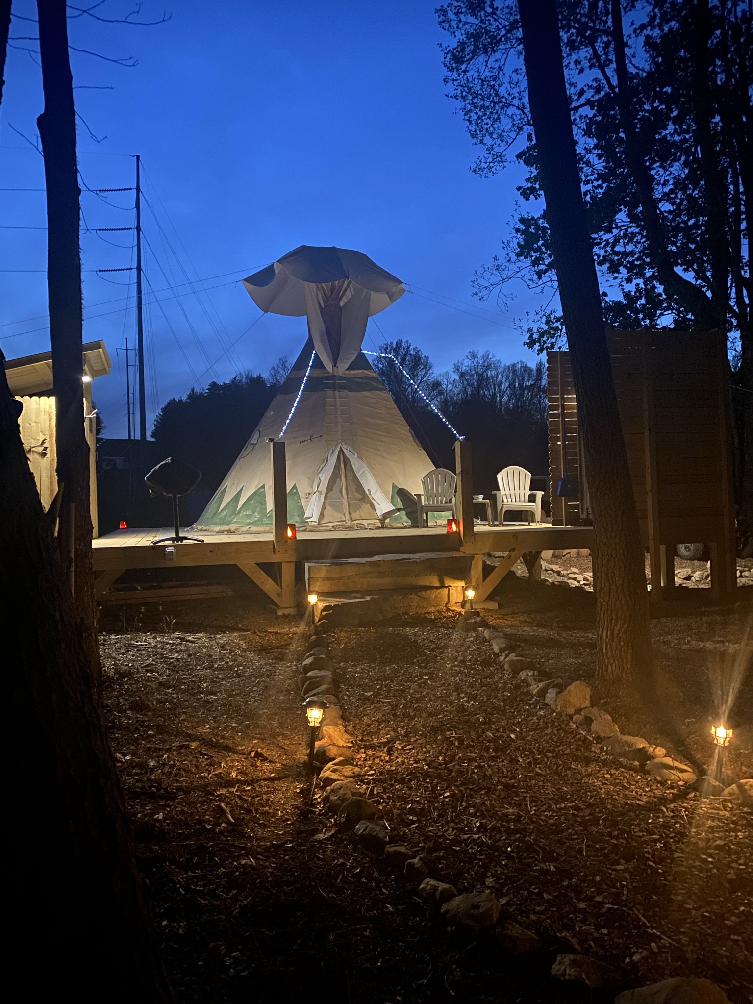 Night at Lost Indian Camp